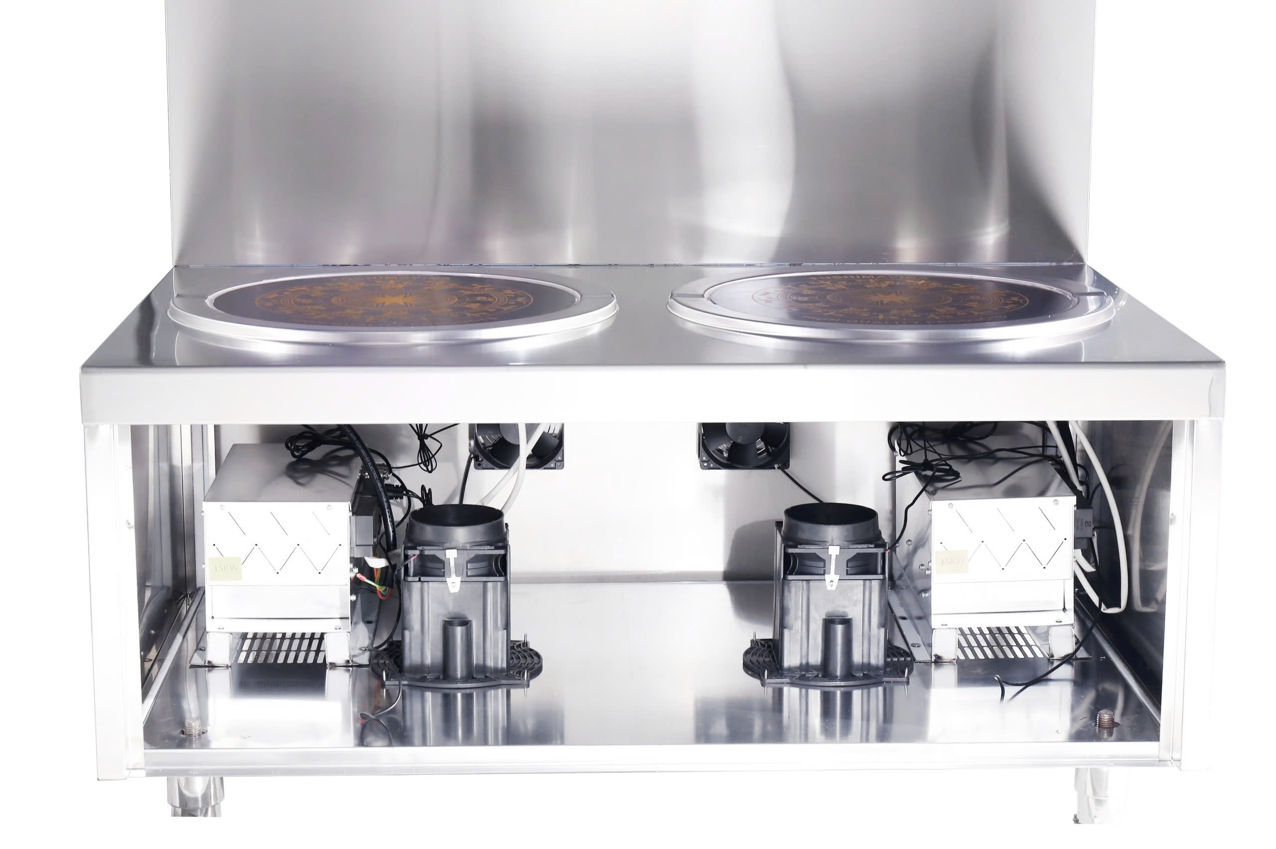 Ảnh 4 của Bếp từ công nghiệp đôi 8kWx2 mặt phẳng