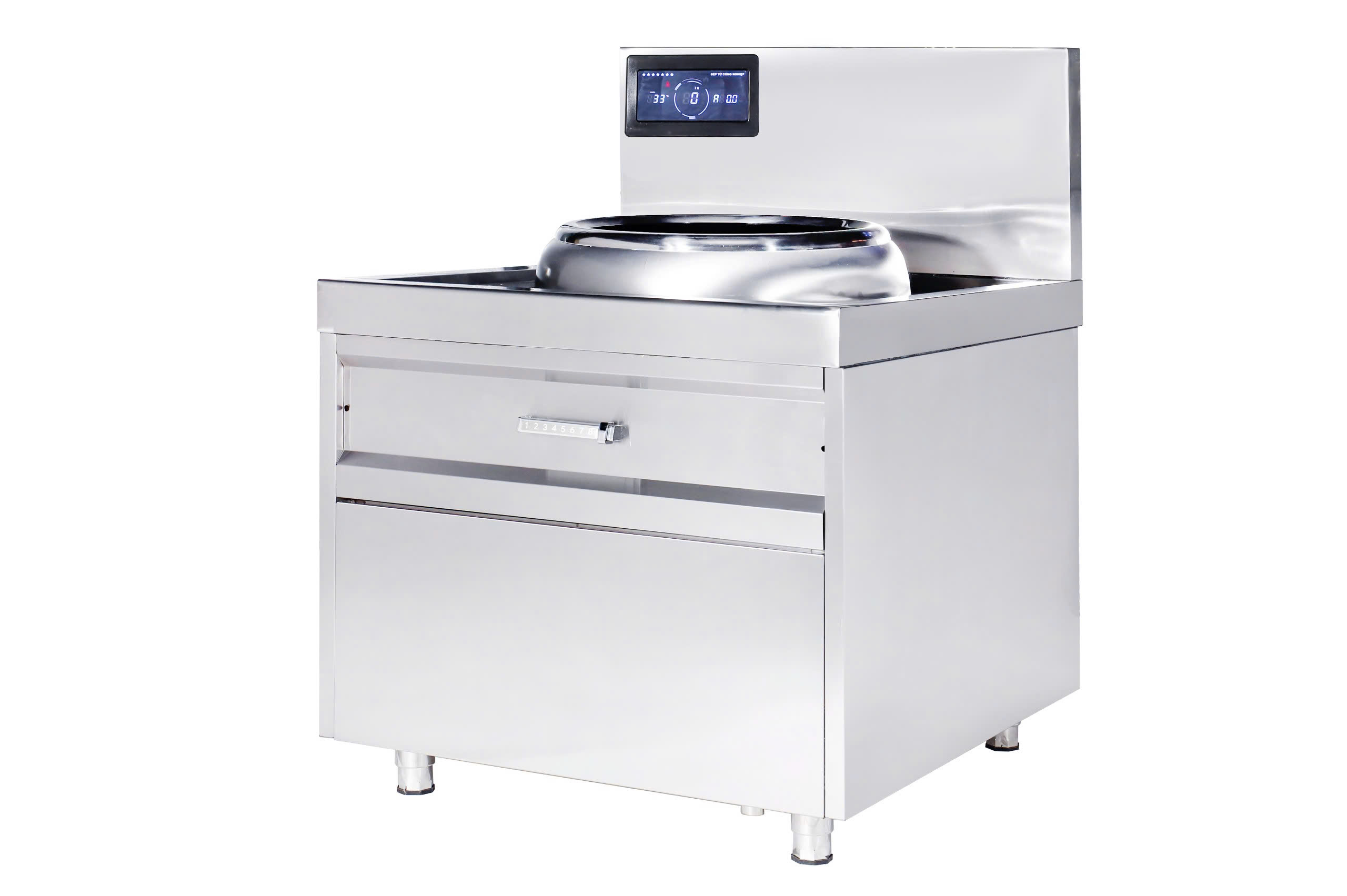 Ảnh 3 của Bếp từ công nghiệp đơn 12KW mặt lõm